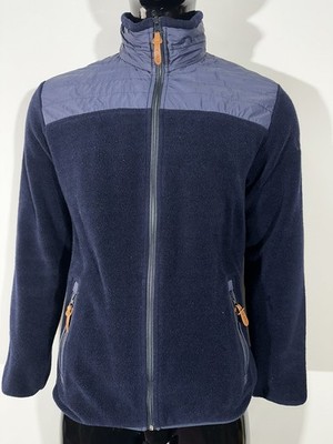 CMP Sweater Patches  Herren Sweatpullover Sweatjacke Sweatshirt Gr. 54 blau