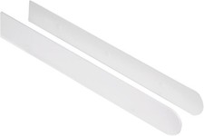 Elegant White UPVC Long Window Cill Capping End Caps - Pair for DIY Styling