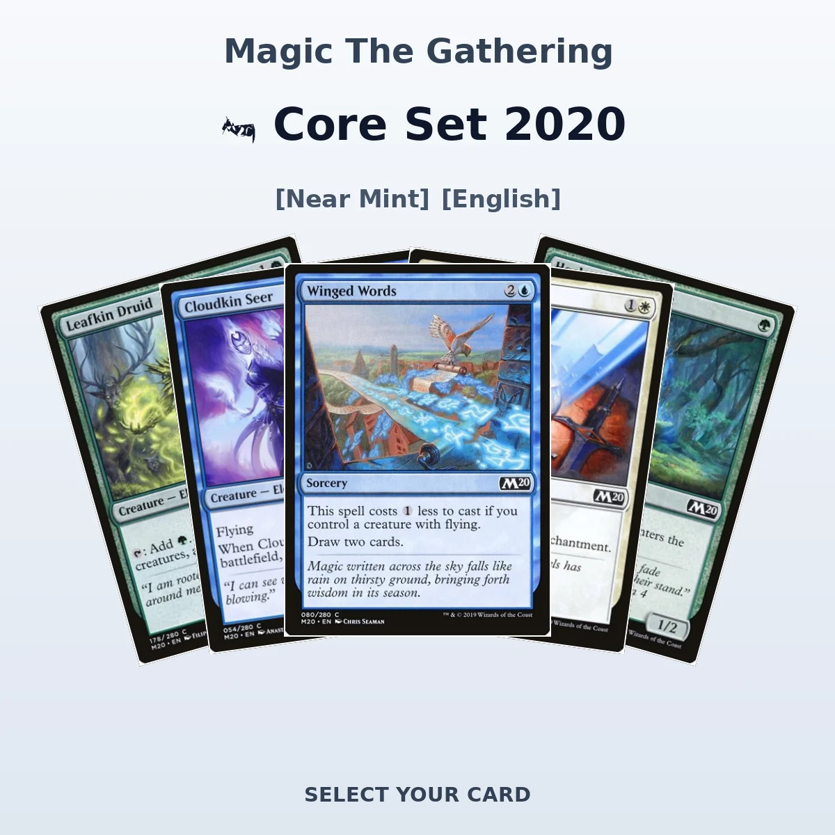 Magic The Gathering Core Set 2020 - Select Your Cards (NM)