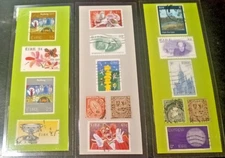 3 BOOKMARKS ~ Ireland~ POSTAGE STAMPS~Laminated~Gayway