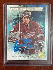 Alex Nedeljkovic Signature Renditions Auto SR-AN 2021-22 The Cup Detroit [M182]
