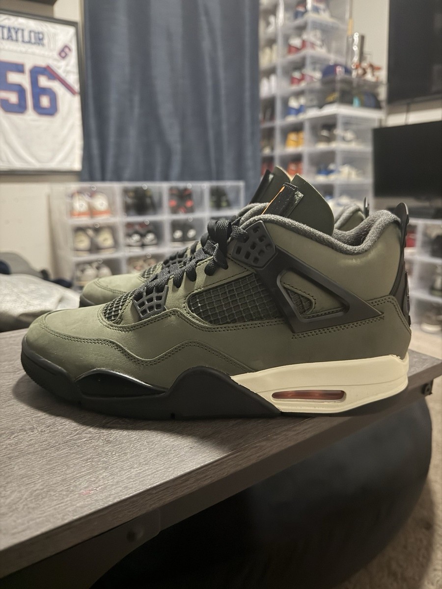Nike Air Jordan 4 Retro OG x Undefeated 2025 Green Men\'s Size 15 IB1519-200 Jordan MENS Air Jordan 4 OG SP  main image 2