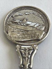 Cunard Princess Vintage Souvenir Spoon Collectible