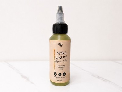 Myka Bossy Collection Hair Growth Oil, Oil Formulation, 2 oz / 60 mL