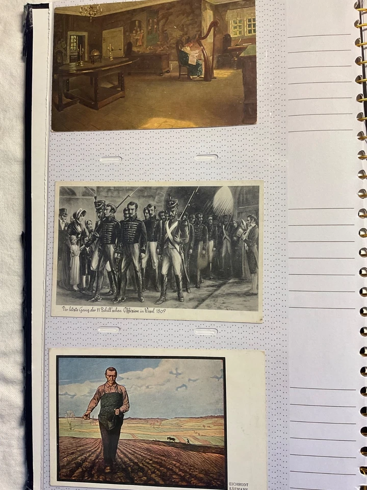 312 Ansichtskarten im Album , Kunst und Kitsch sowie Glückwunschkarten - Bild 2 von 4