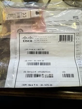 Cisco GLC-TE 30-1475-03 GBIC 1000BASE-T RJ-45 SFP Transceiver - Silver