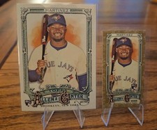 2025 Topps Allen & Ginter Orelvis Martinez #82 Mini Gold Border & Base RC Card