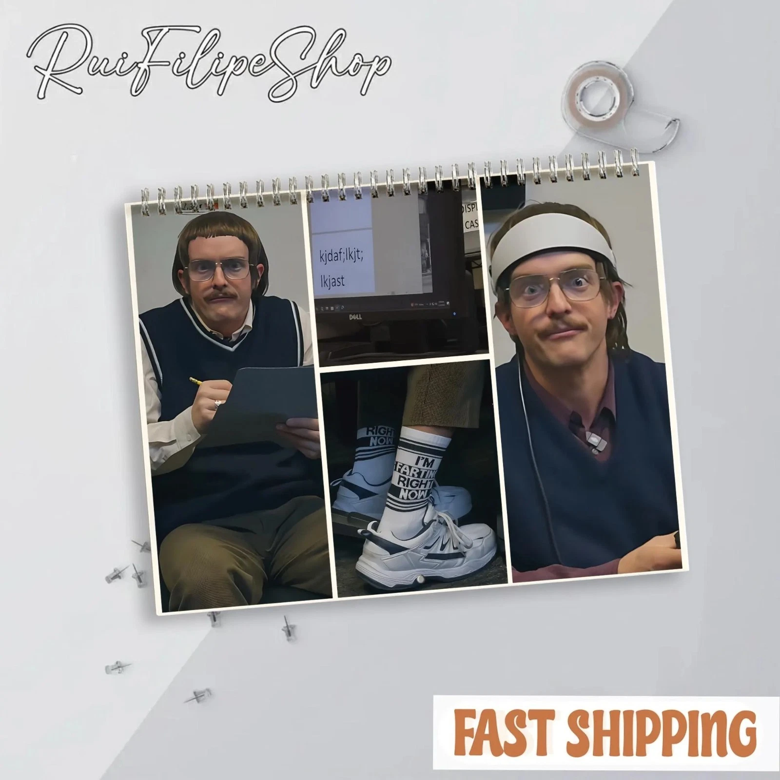 Do It Lady 2026 Wall Calendar, Jay Renshaw Meme Funny Character Comedy Planner