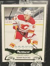 ADAM RUZICKA      2021-22 Parkhurst Hockey      ROOKIE   #305     Calgary Flames