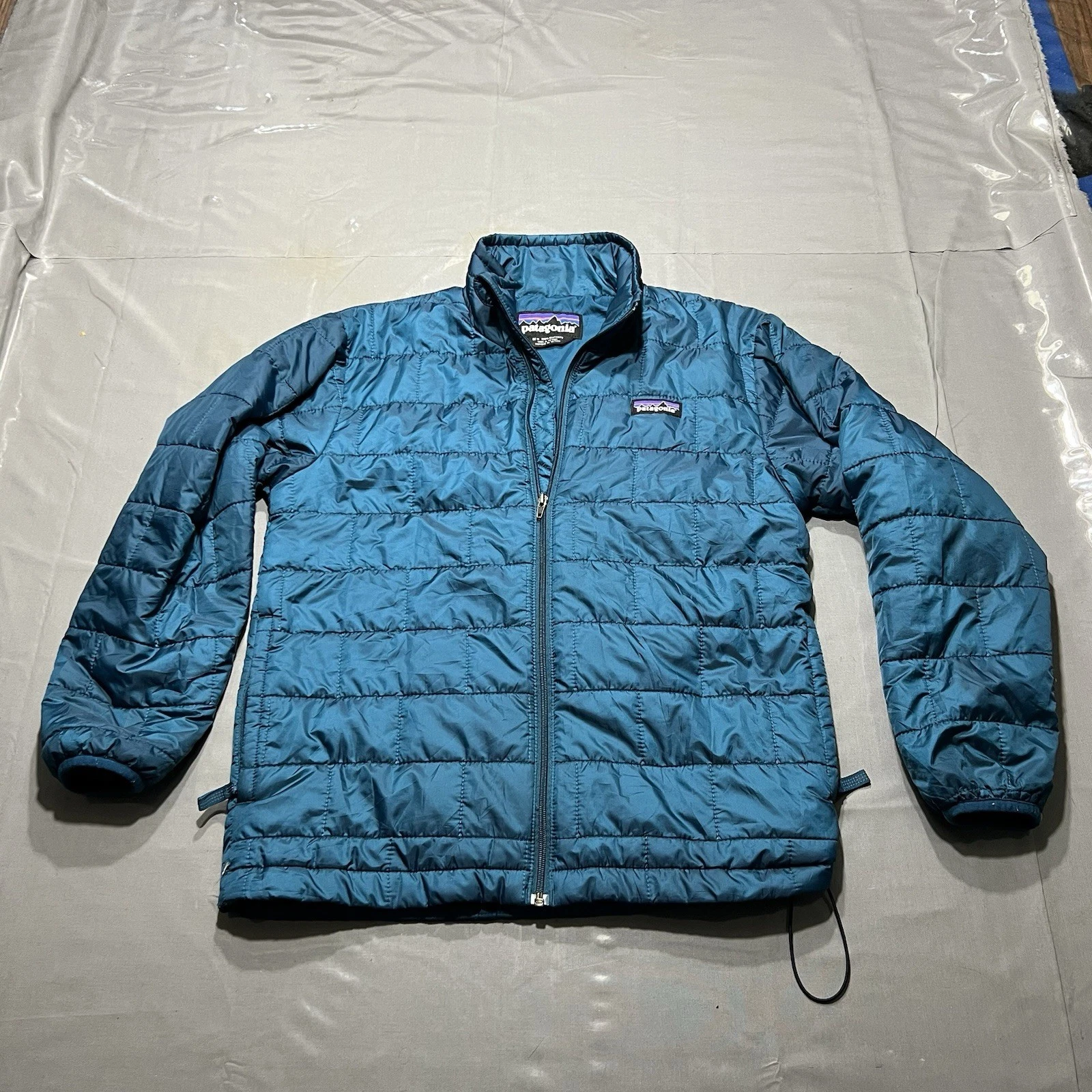 Patagonia Nano Puff Boys Youth Kids Puffer Jacket Medium 10-12 68000 Blue