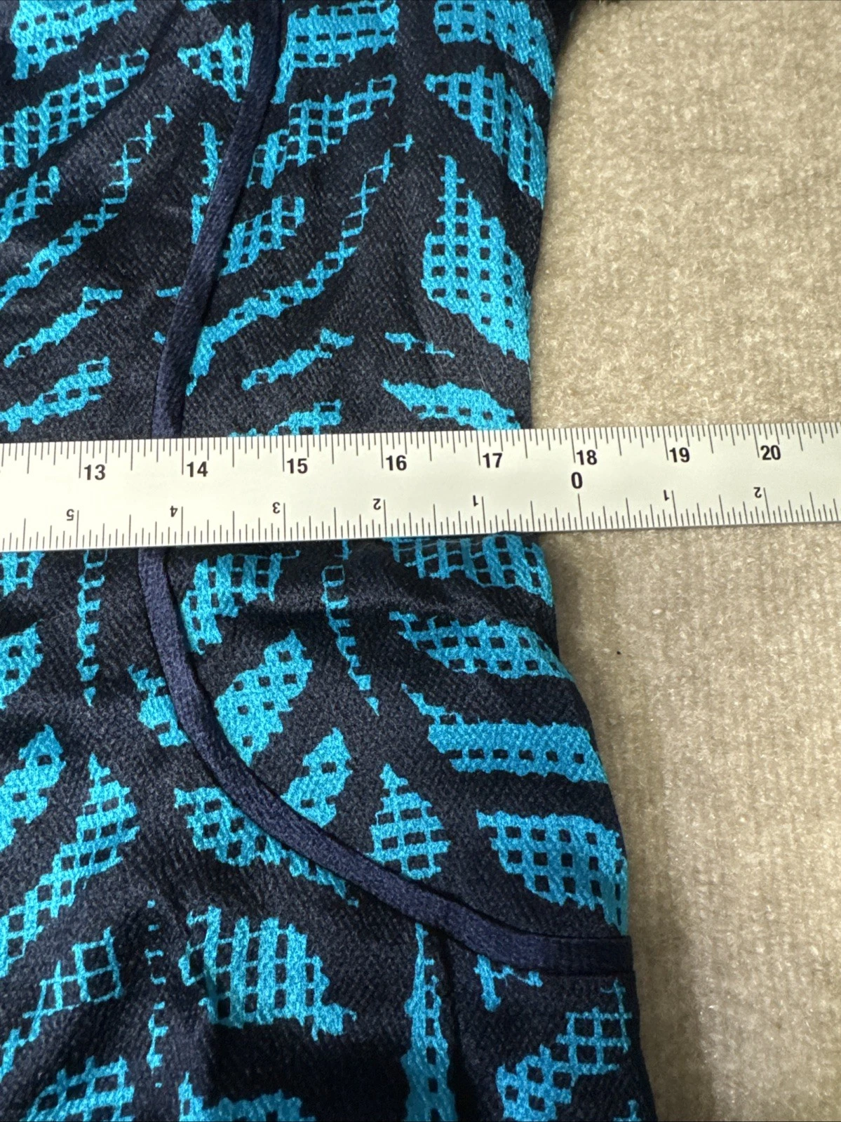 Abito donna TORY BURCH Congo foglia modesto seta taglia 14 manica ad aletta verde acqua