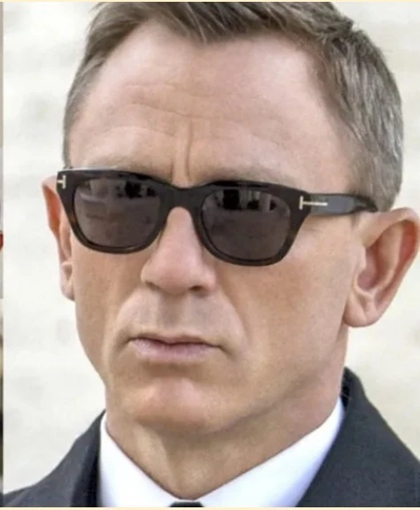 James Bond Spectre Glasses Tom Ford TF 5178 001 - Black Snowdon Rx 50-21-145 - Photo 2/4