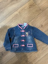Vintage Y2K Disney Cinderella Denim Jacket Size 3t