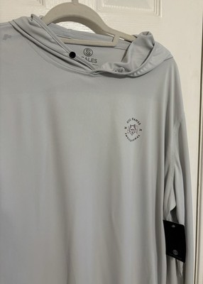 Mens Scales Applebrook Golf Club Gil Hanse Invitational Hoodie - Gray, XXL - New