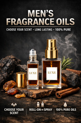 Men s Fragrance Oils | CHOOSE YOUR SCENT & SIZE | Long Lasting 100% Pure Oils
