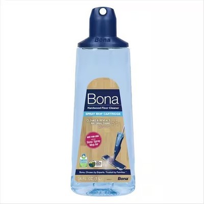 Bona 34 oz. Hardwood Floor Cleaner Refill Cartridge Residue-Free, Natural Shine