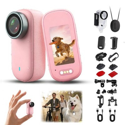 Best 4K Mini Body Camera Portable Thumb Action Camera with Audio, Vertical/Wide