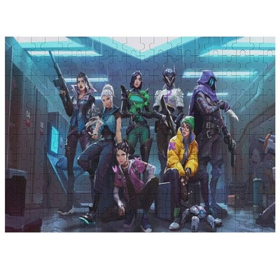 Valorant Agents Jigsaw Puzzle 200 Pieces Gift for Birthday Holiday