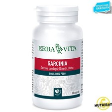 ERBA VITA GARCINIA 60 caps INTEGRATORE PER IL CONTROLLO DELLA FAME