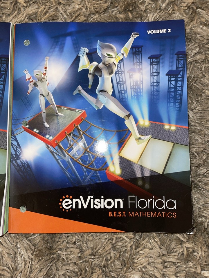 Envision Florida B.E.S.T. Mathematics Grade 3 Student Edition Volume 1 – 2023 – Savvas Paperback