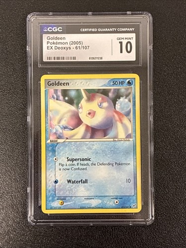 Goldeen graded CGC 10 for sale on eBay