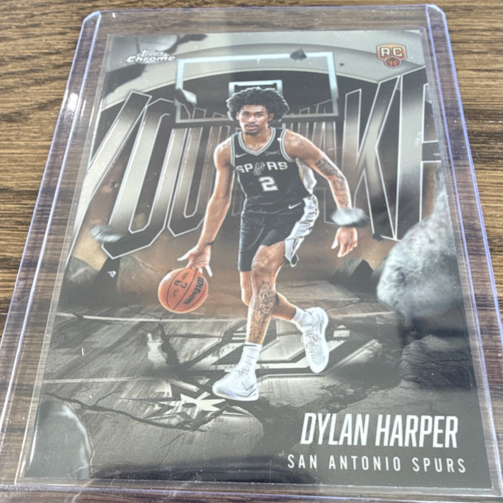 Topps Chrome Youthquake Rookie 2025-26 Dylan Harper #YQ-2 Spurs NBA