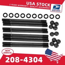 208-4304 Cylinder Head Stud Kit For Honda Prelude H22A1 H22A4 2.2L H22 VTEC