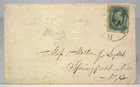 1864 CONFEDERATE CIVIL WAR COVER WITH 10 CENT CONFEDERATE STAMP - CSA #11-AD