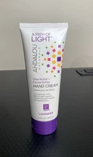Andalou Light Naturals Shea Butter & Cocoa Hand Cream Lavender 100 mL 3.4 oz