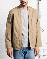 Kapital Kountry Kakashi Shirt Beige orSlow Momotaro - Size 2 (Medium)