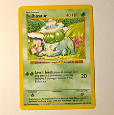 Bulbasaur [Shadowless] #44 Prices | Pokemon Base Set | Pokemon Cards