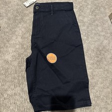 the children's place Boys Navy Shorts Uniform Size 12 Husky New With Tags