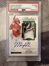2022 Panini Flawless Matt McLain Patch Auto #3/3 PSA 7