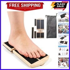 Wooden for Ankle Balance Board Foot Strengthener Stability Trainer for Sing...