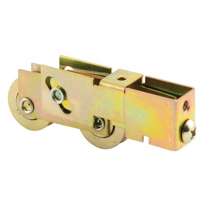 D 1791 Steel Sliding Door Roller Tandem Assembly 11/8 In. Diameter Roller Steel