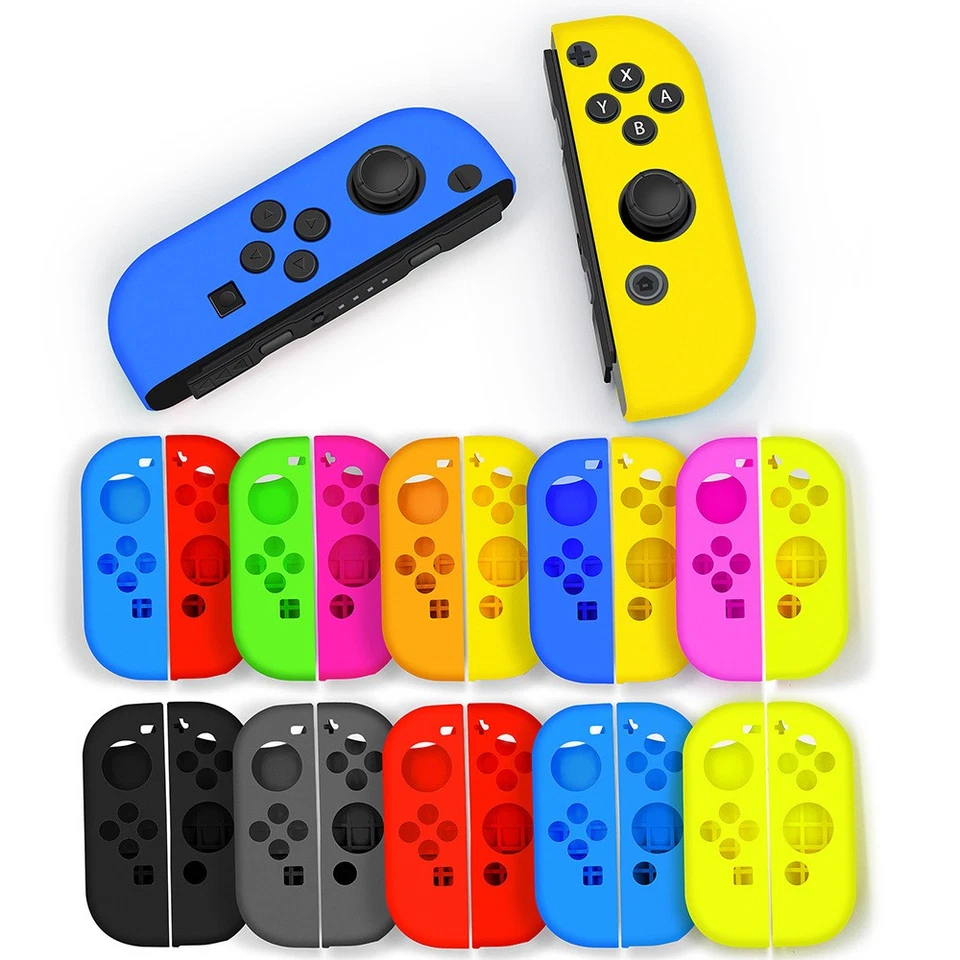 For Nintendo Switch Oled Joy-con Skin Protective Silicone Case Soft Cover Skin - Image 3 of 4