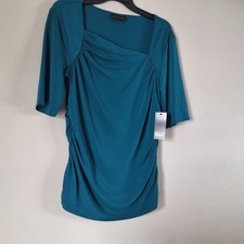 Bold Elements Curve Shirt Medium Blue NWT