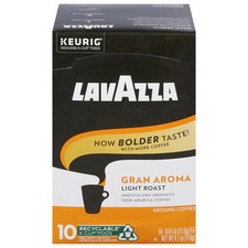 Lavazza Gran Aroma Coffee Medium Roast 100% A...