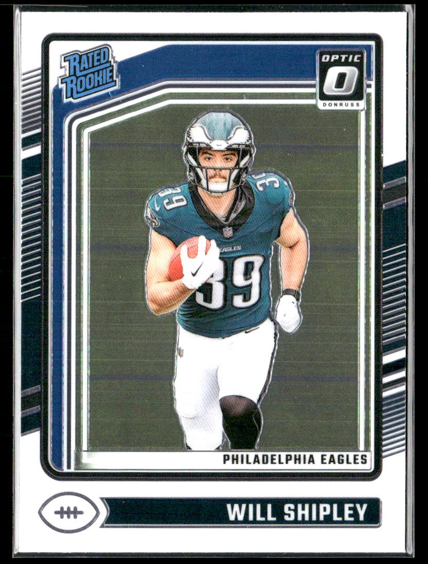 Will Shipley Panini Donruss Optic #298 Base