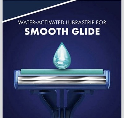 Gillette Sensor2 Plus Disposable Razor lubrastrip Pivot - 52Razors