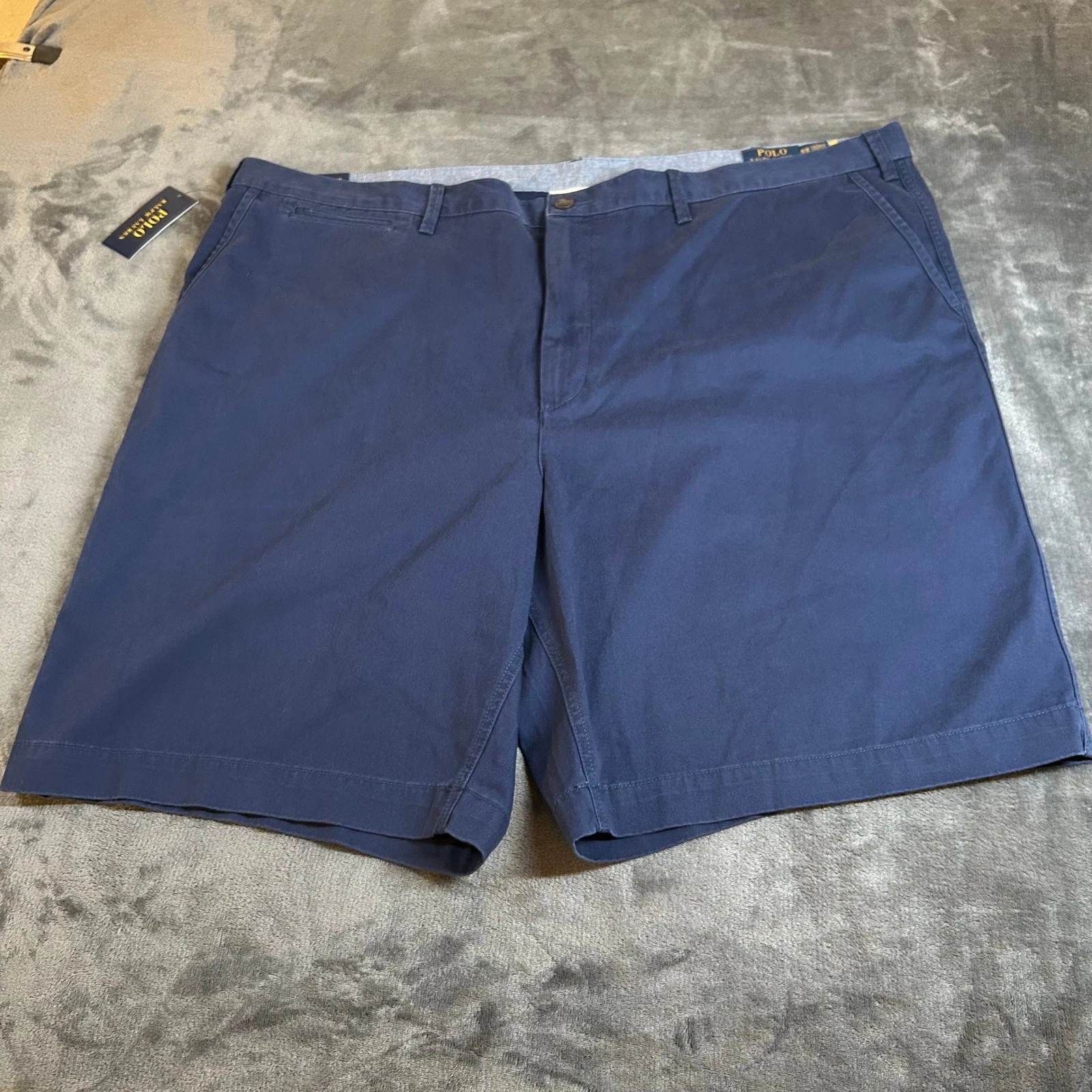 Polo Ralph Lauren Chino Shorts Casual Classic Fit Flat Front Navy Mens 48B" NWT
Opens in a new windo