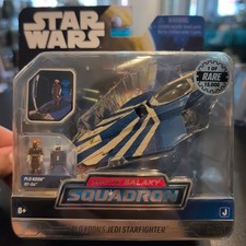 Star Wars Micro Galaxy Squadron Plo Koon   s Jedi Starfighter RARE  15000  0059