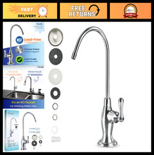 NSF Certified Chrome Reverse Osmosis Faucet - Non-Air Gap for Under Sink Water F