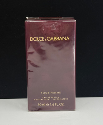 DOLCE & GABBANA Pour Femme EDP Spray - 1.6oz/50ml - NEW IN BOX