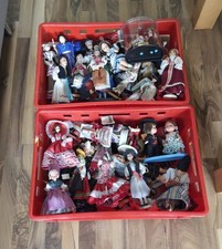 Puppen SAMMLUNG KONVOLUT Trachtenpuppen Folkl...