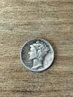 1937 Mercury Dime VG+