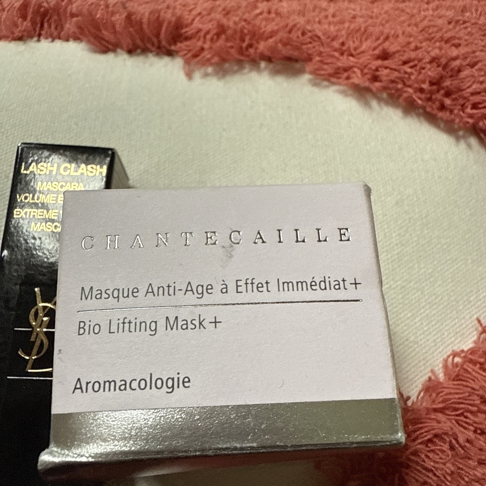 Mimi Beauty Prod,La Mer Soft Cream, ysl Mascara 2ml Chantecaille Lifting Mask 5m