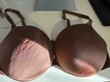 Skims 38D Jasper Brown Ultimate Push Up Plunge Bra NWT