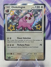 Oinkologne 208/091 Shiny Rare SV: Paldean Fates NM on eBay