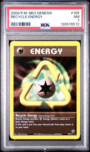 Recycle Energy (Unlimited) graded PSA 7 for sale on eBay